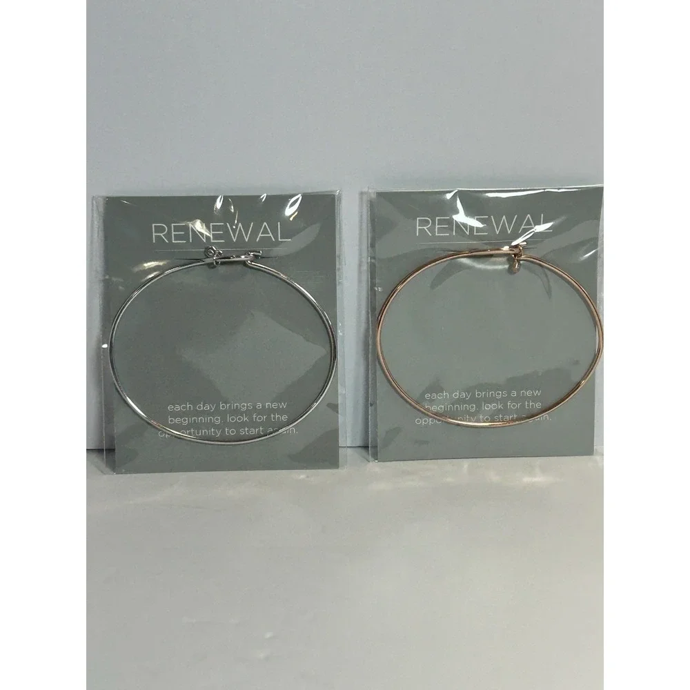 New in Package Origami Owl‎ Core Renewal Rose Gold Tear Drop Bangle Bracelet